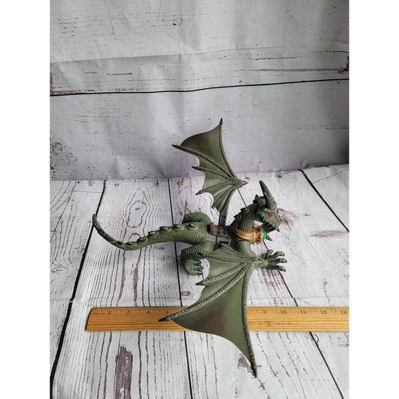 Mega Bloks Dragons Krystal Wars Green Dragon Figure Includes Krystal - Picture 6 of 6